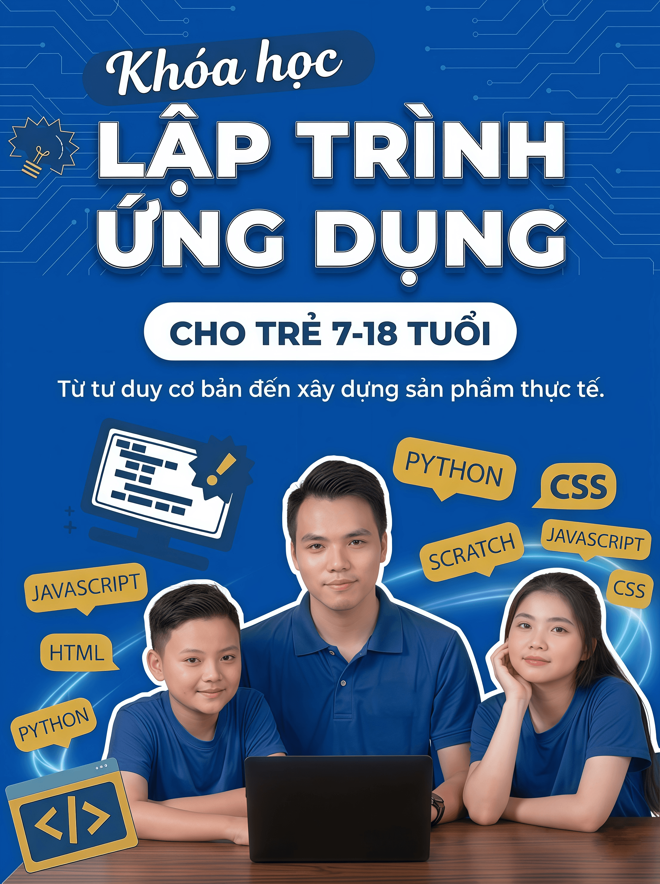 CodeLab — Khóa học lập trình Scratch, Python cho học sinh