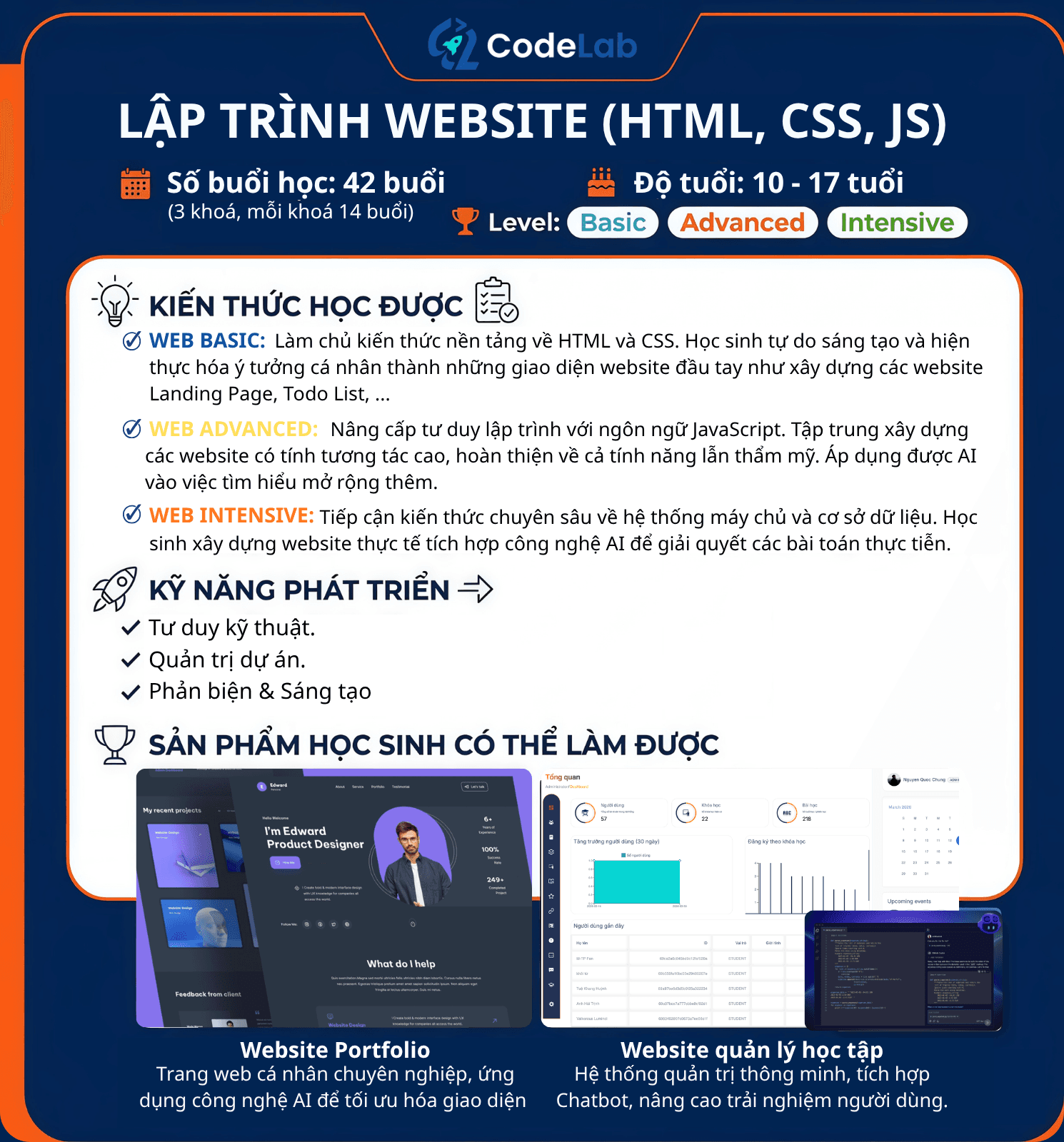 Lập Trình Website (HTML, CSS, JS)
